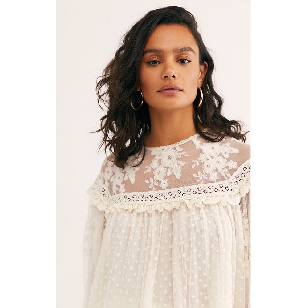 NWT Spell Dawn Lace Blouse - Picture 3 of 9